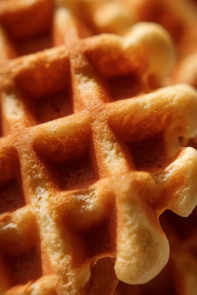 High-protein waffles