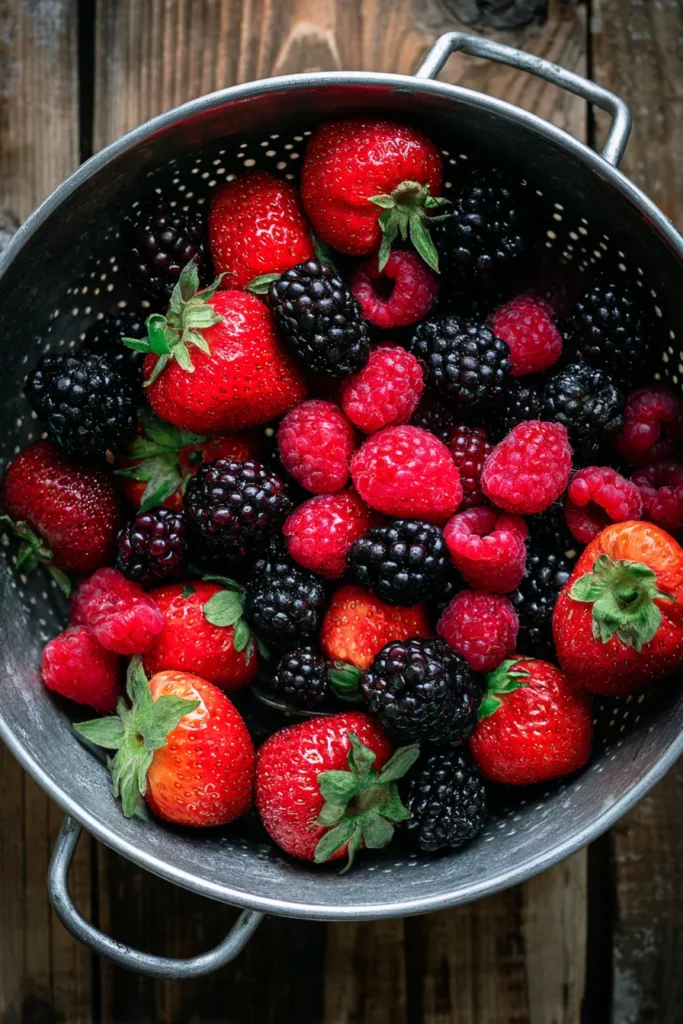 keto lemon berry cheesecake salad
