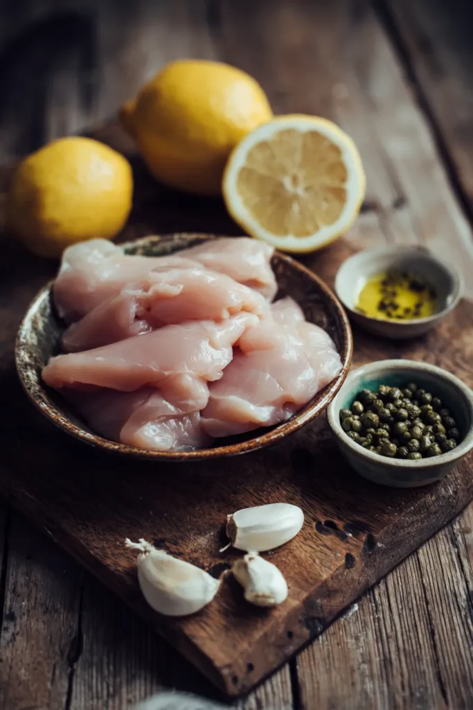 Low Carb Lemon Chicken Piccata
