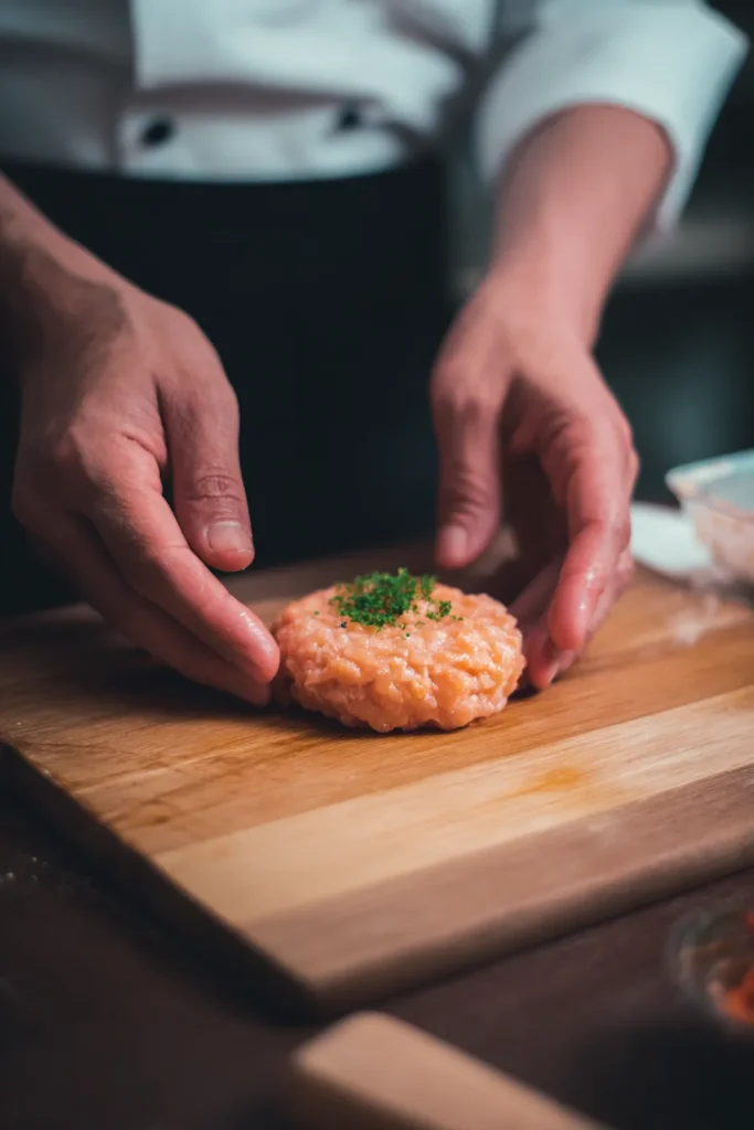 keto salmon patties