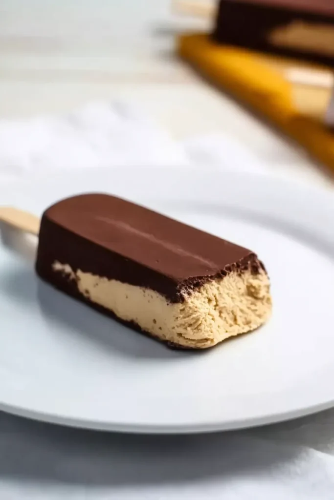 chocolate peanut butter low carb ice cream bars