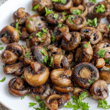 Keto Air Fryer Mushrooms