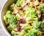 Best Keto Broccoli Salad {No Mayo} – Creamy & Crunchy