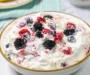 Keto Lemon Berry Cheesecake Salad (15-Min Dessert)