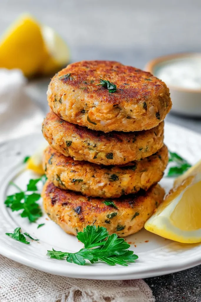 keto salmon patties