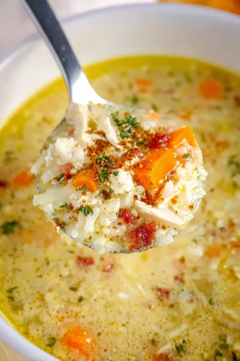 Ultimate Low-Carb Crack Chicken & Rice Soup Recipe