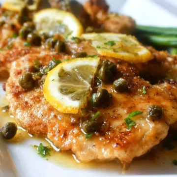 Low Carb Lemon Chicken Piccata