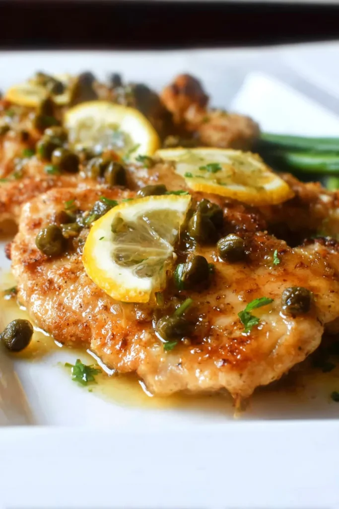 Low Carb Lemon Chicken Piccata