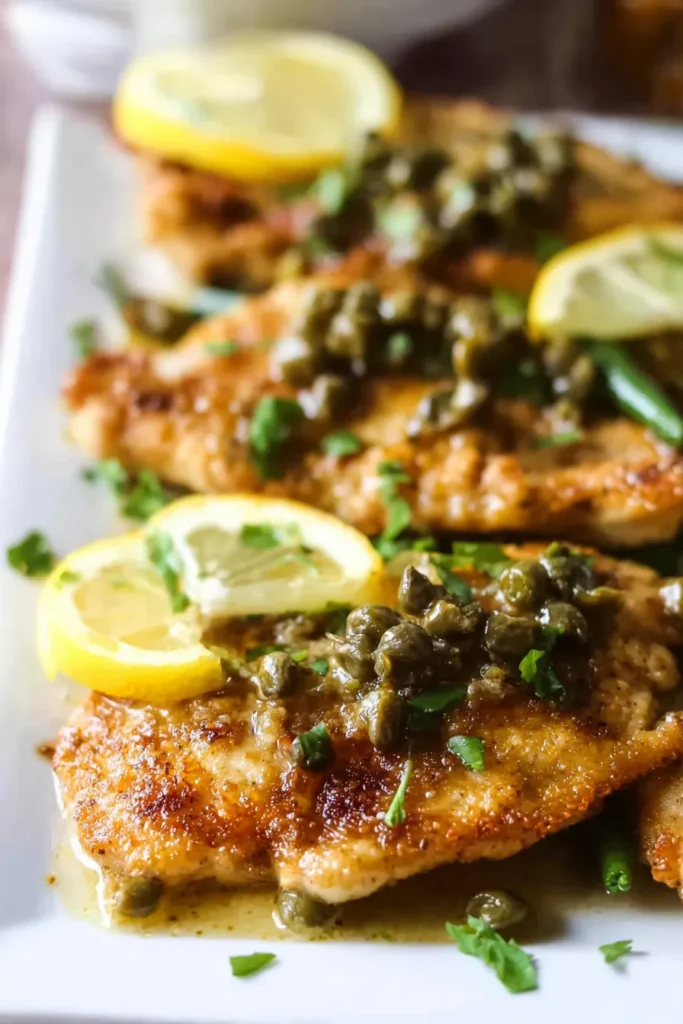 Low Carb Lemon Chicken Piccata