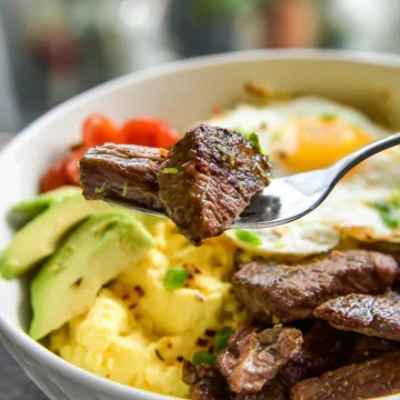 Steak and Egg Breakfast Bowl (Keto)