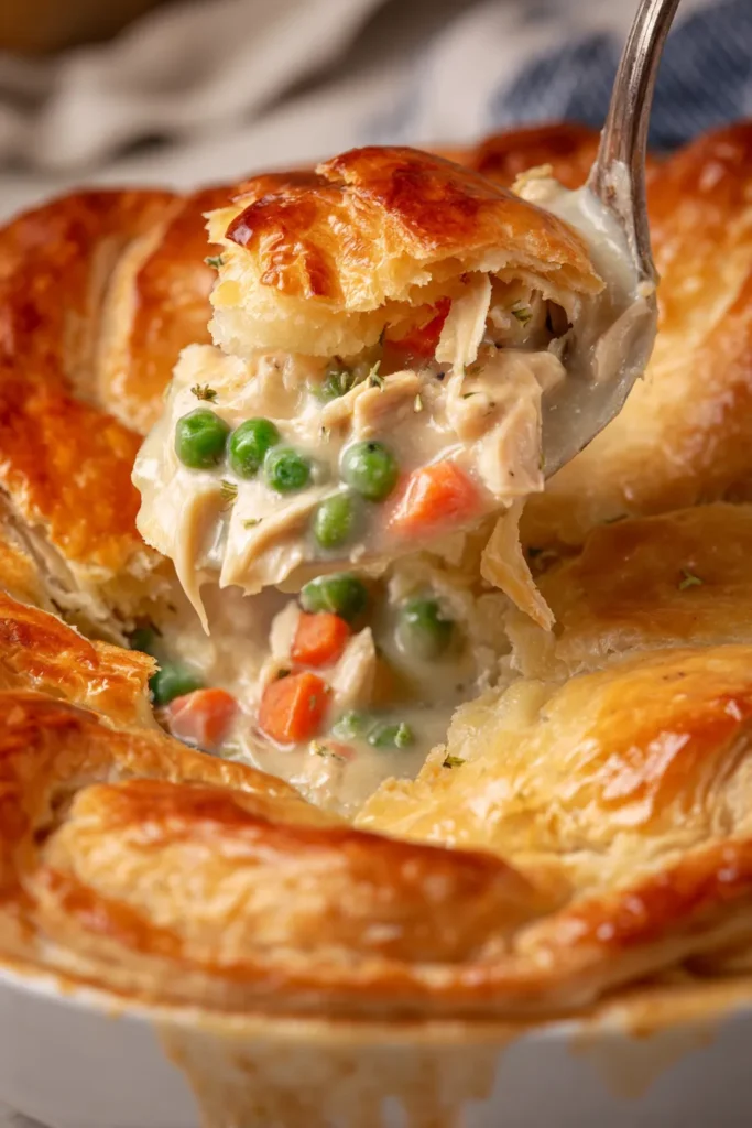 healthier chicken pot pie