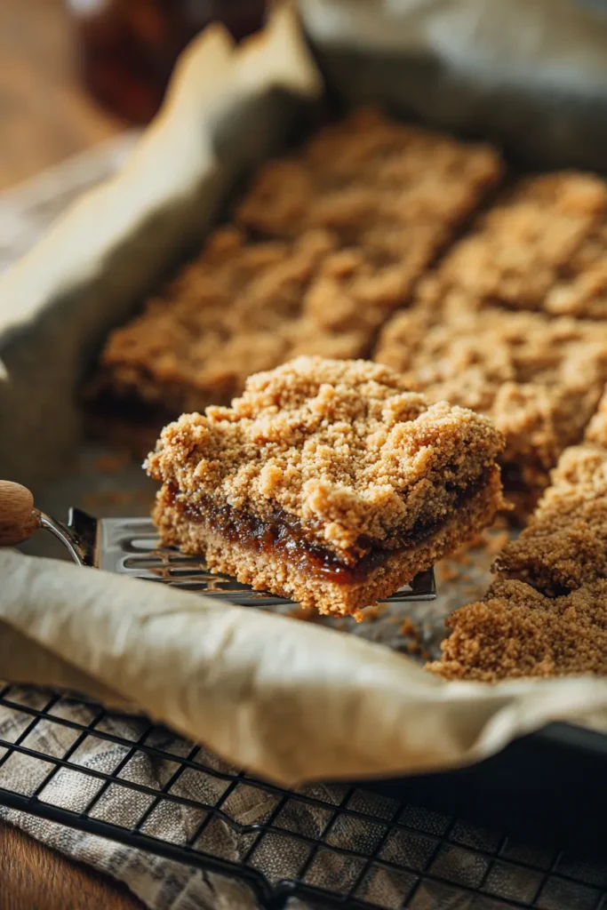 Healthy gluten-free date squares