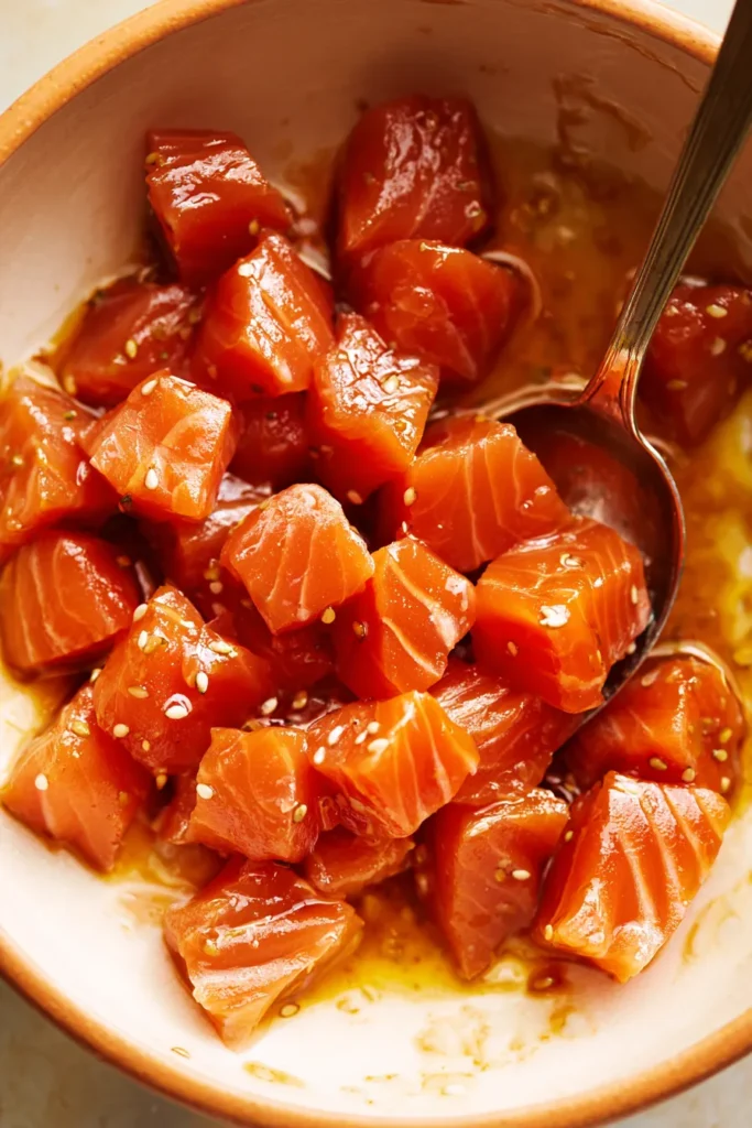 keto poke bowl