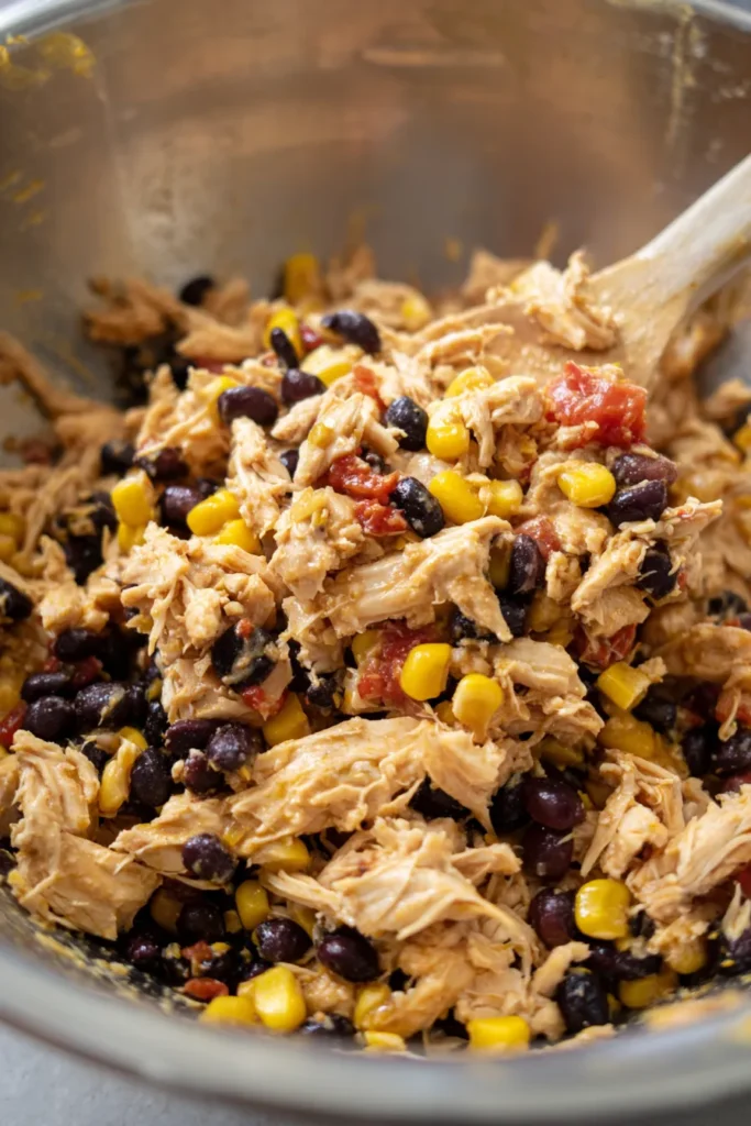 Healthy chicken quesadillas