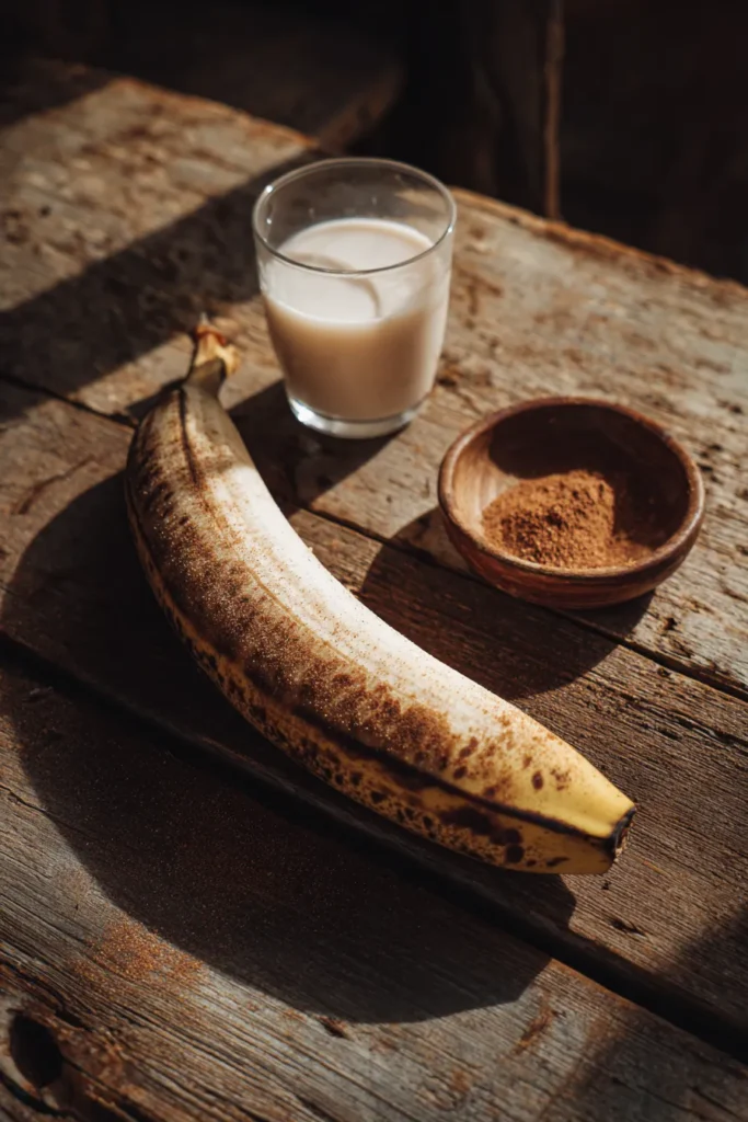 Banana protein shake