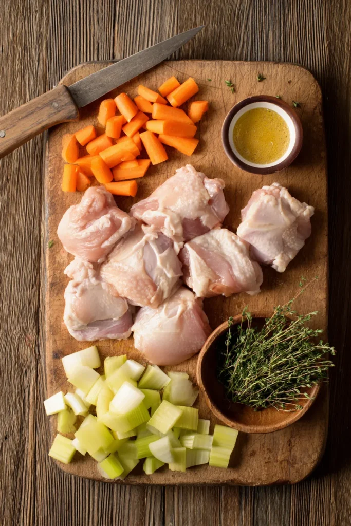 Keto Chicken and Dumplings