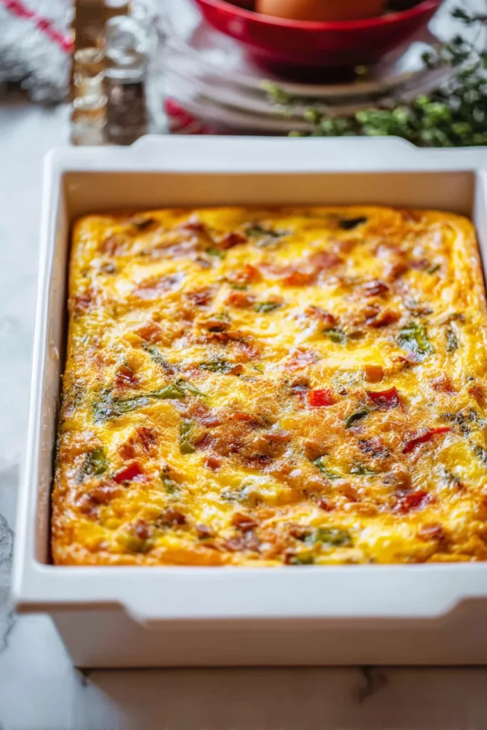 fluffy egg casserole