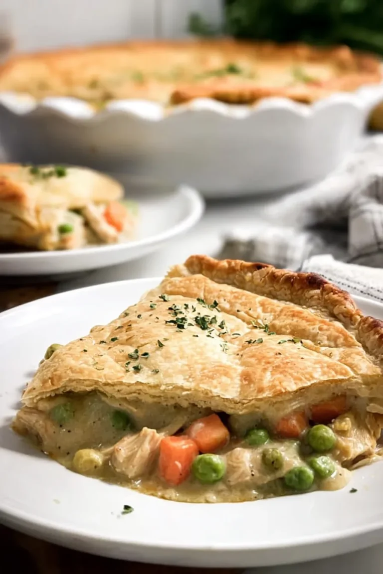Healthier Chicken Pot Pie