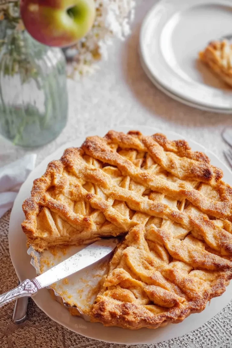 Healthy Apple Pie: Easy Wholewheat Crust Recipe