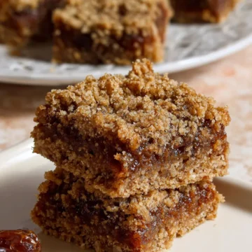 Healthy Date Squares (Gluten-Free)