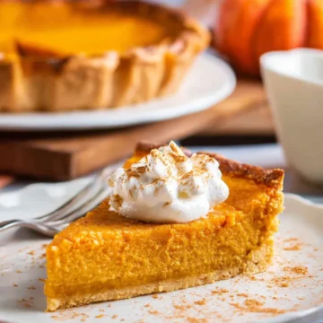 Healthy Pumpkin Pie
