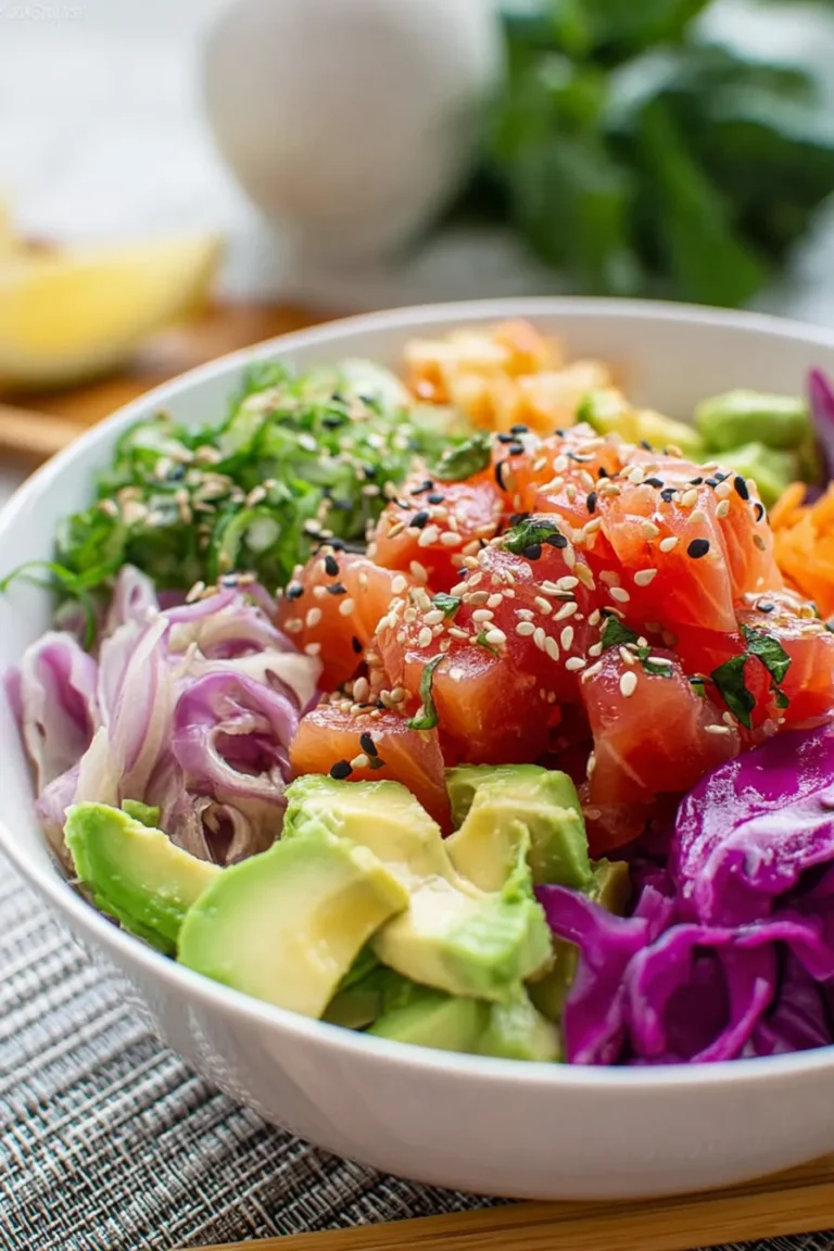 The Best Keto Poke Bowl Recipe