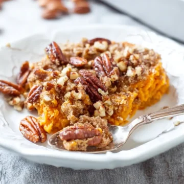 Low Carb Sweet Potato Casserole