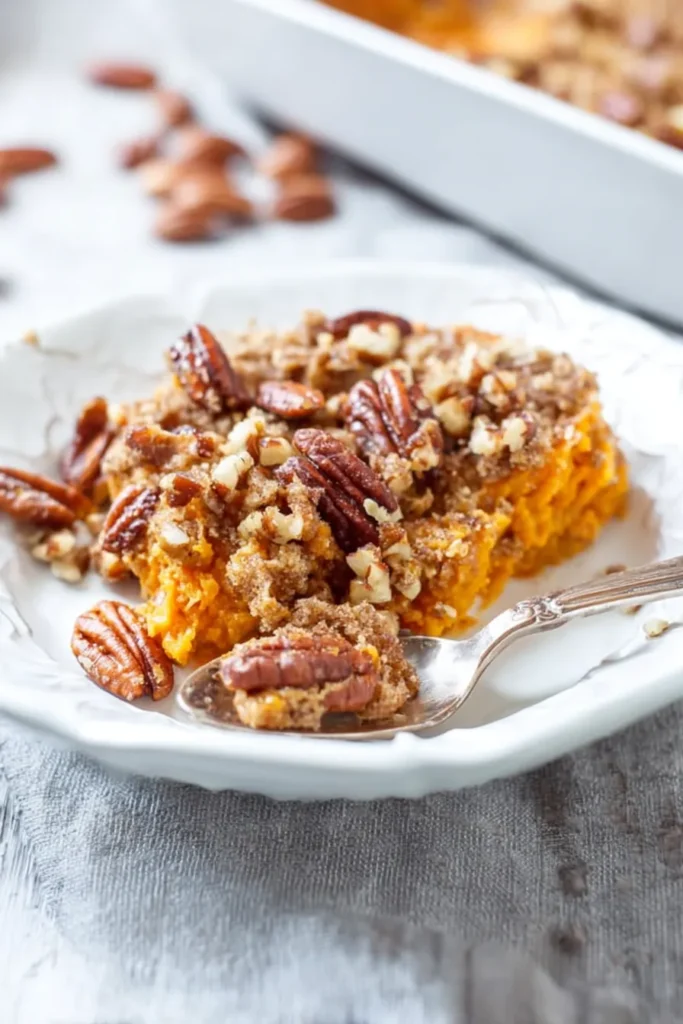 low carb sweet potato casserole