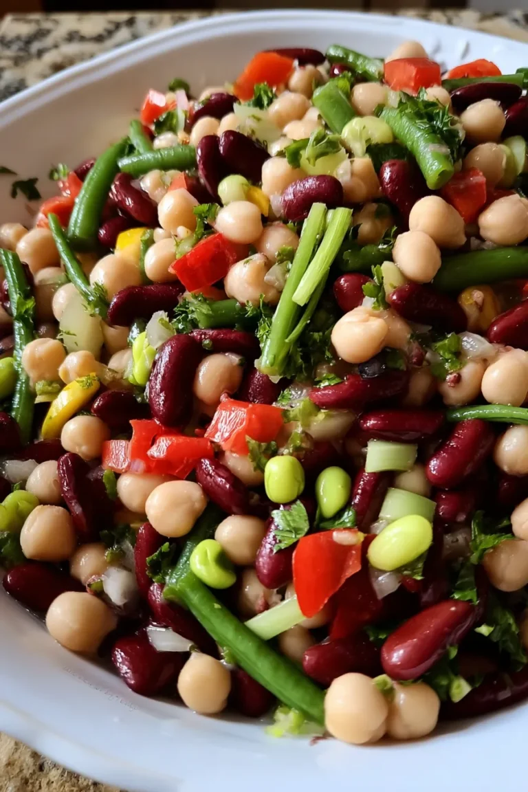 My Three Bean Salad (No Sugar Recipe)