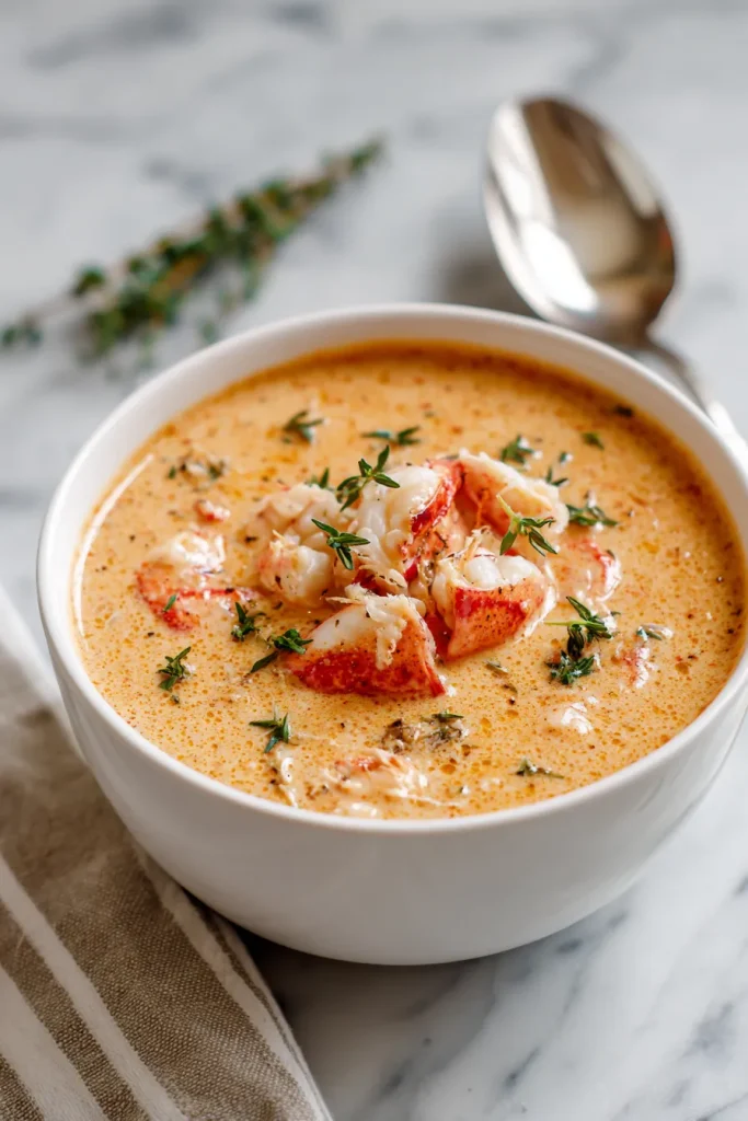 dairy-free lobster bisque