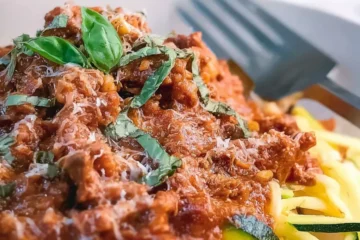 The Ultimate Keto Bolognese