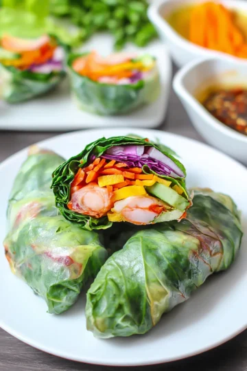 Easy Keto Spring Rolls Recipe