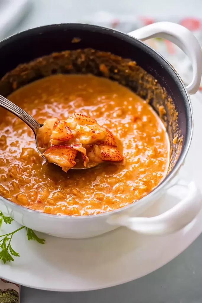 dairy-free lobster bisque