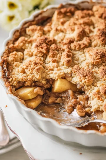Your New Favorite Sugar Free Apple Crumble