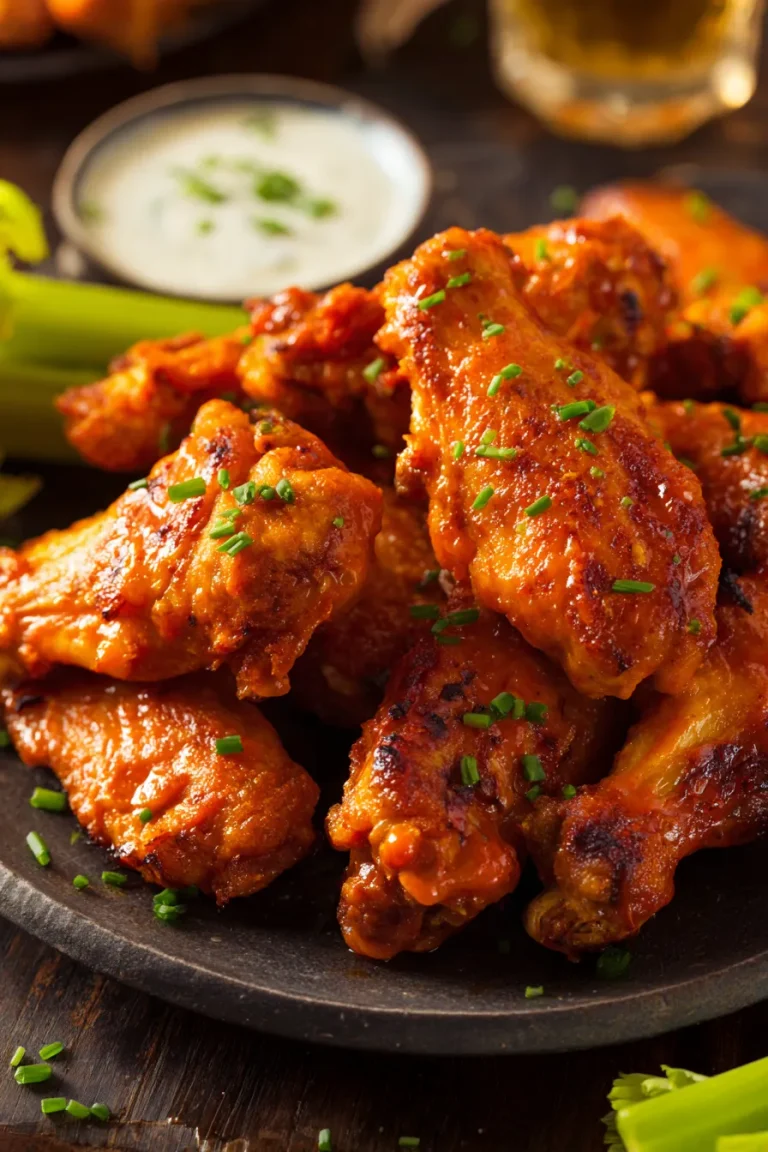 Keto Chicken Wings (Crispy Skin, 1.3g Net Carbs)