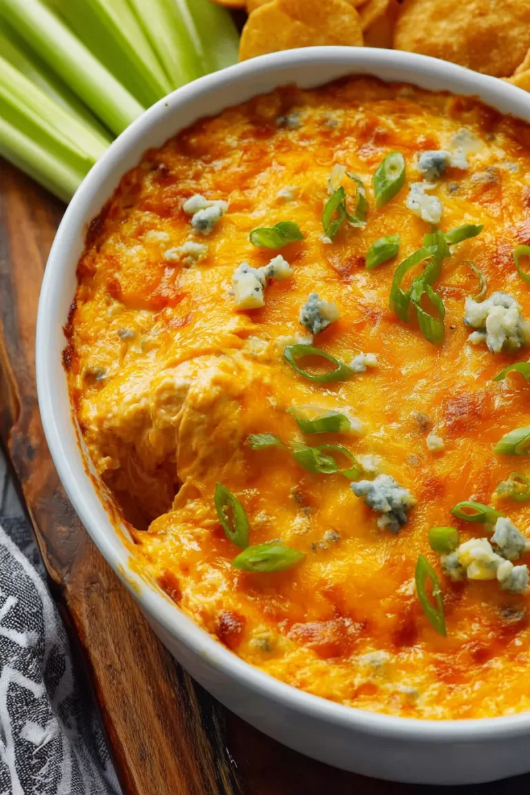Keto Buffalo Chicken Dip (2.4g Net Carbs)