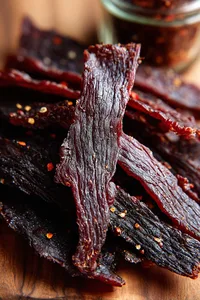 Keto Beef Jerky (Oven or Dehydrator, 0.9g Net Carbs)